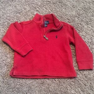 Ralph Lauren Kids Classic Red Sweater